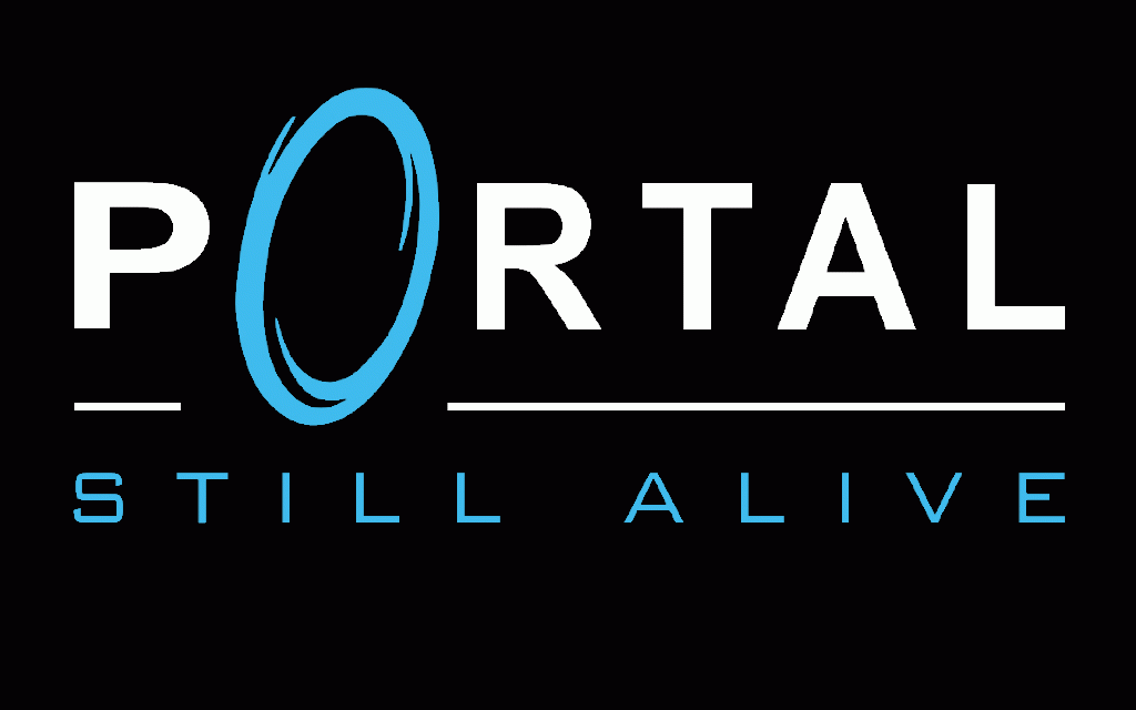 Portal логотип. Портал 2 логотип. Portal still Alive. Портал.