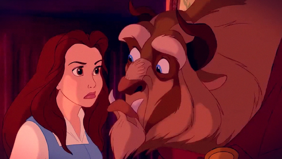 That Moment In Beauty And The Beast 1991 Belle And Beast Save Each Other That Moment In